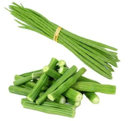 Discover the wholesome goodness of Fresh Drumsticks from Glosky Farm—known for their rich, earthy flavor, vibrant green color, and tender, nutrient-packed flesh. Carefully harvested and handled with care, our drumsticks add exceptional taste and texture to a wide range of dishes, from traditional curries and comforting soups to hearty stews. To retain their natural freshness and flavor, simply store them in a cool place and refrigerate when needed. Loaded with vitamins C and A, calcium, antioxidants, and essential nutrients, Glosky Farm Drumsticks are more than just delicious—they're a powerful boost to everyday wellness and a vital part of a balanced, healthy diet. Enjoy freshness you can see, quality you can taste, and nutrition your body will love!